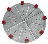 Vicmarc Bowl Jaws for VM 90/100: Adjustable jaws for re-chucking bowls, with soft plastic stoppers for secure mounting