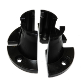 Vicmarc Long Nose Jaws for VM90/100 Chuck on wood lathe, offering extended reach for pre-turned or long workpieces
