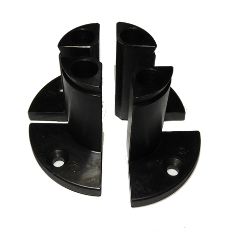 Vicmarc Pin Jaws for VM90/100 lathe, suitable for turning small spindle work like earrings & chess pieces. Great for salt & pepper shakers