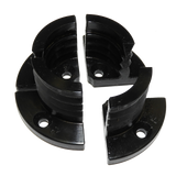 Vicmarc Shark Jaws for VM90/100 lathe chuck, featuring serrated inner and outer surfaces for secure grip on cylinder spigots