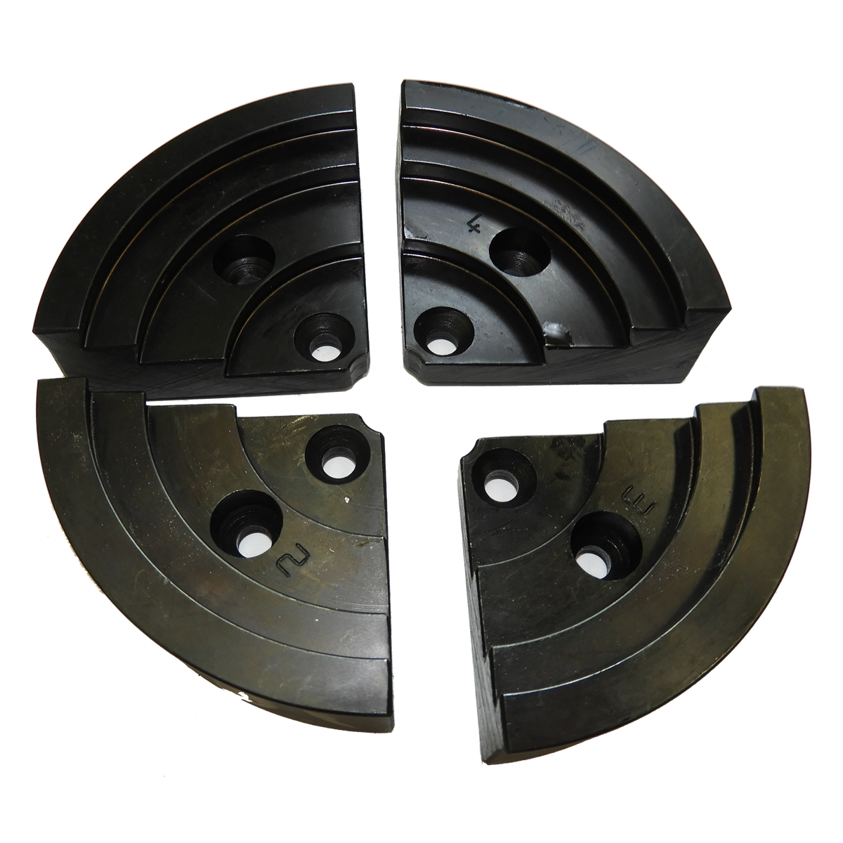 Vicmarc Step Jaws for VM90/100 Chuck, designed by Richard Raffan for secure spigot holding with minimal adjustment