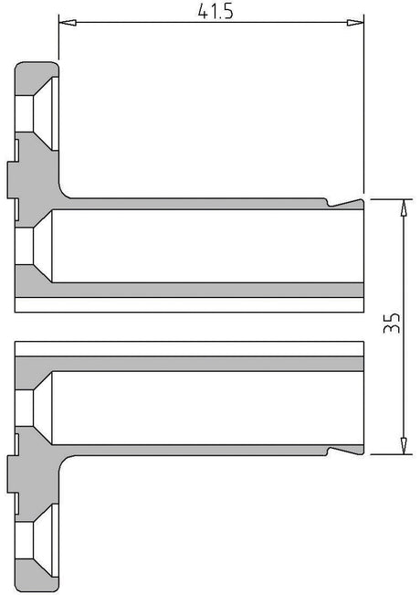 Vicmarc Pen Blank Jaws clamping pen blank squares for drilling on wood lathe