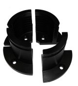 Vicmarc Shark Jaws for VM120/150 lathe chuck, featuring serrated inner and outer surfaces for secure grip on cylinder spigots