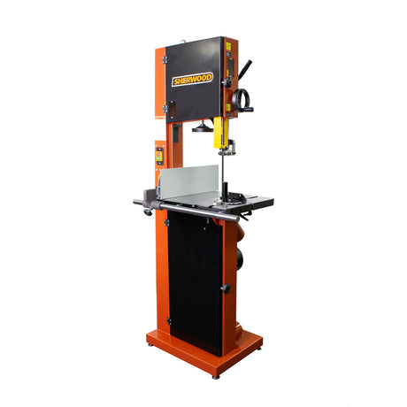 Sherwood 14in Deep Rip Bandsaw - Powerful and compact bandsaw for demanding resawing applications