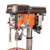 Sherwood 750W EVS Benchtop Drill Press for precise drilling control and accuracy