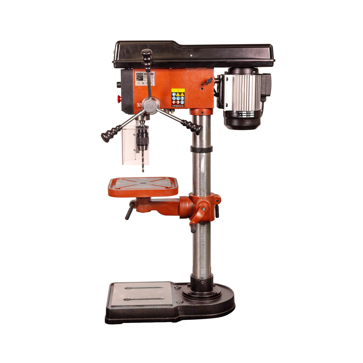 Sherwood EVS Benchtop Drill Press 750W Variable Speed in action with precise drilling control