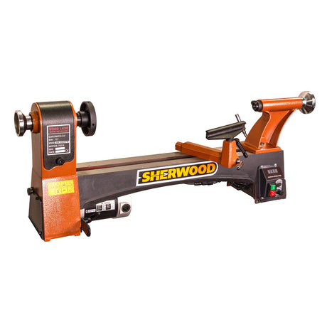 Sherwood Minimax Wood Lathe 305mm Swing in workshop setting