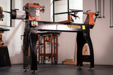 Sherwood Maxi Wood Lathe showcasing its powerful 2200W Variable Speed feature
