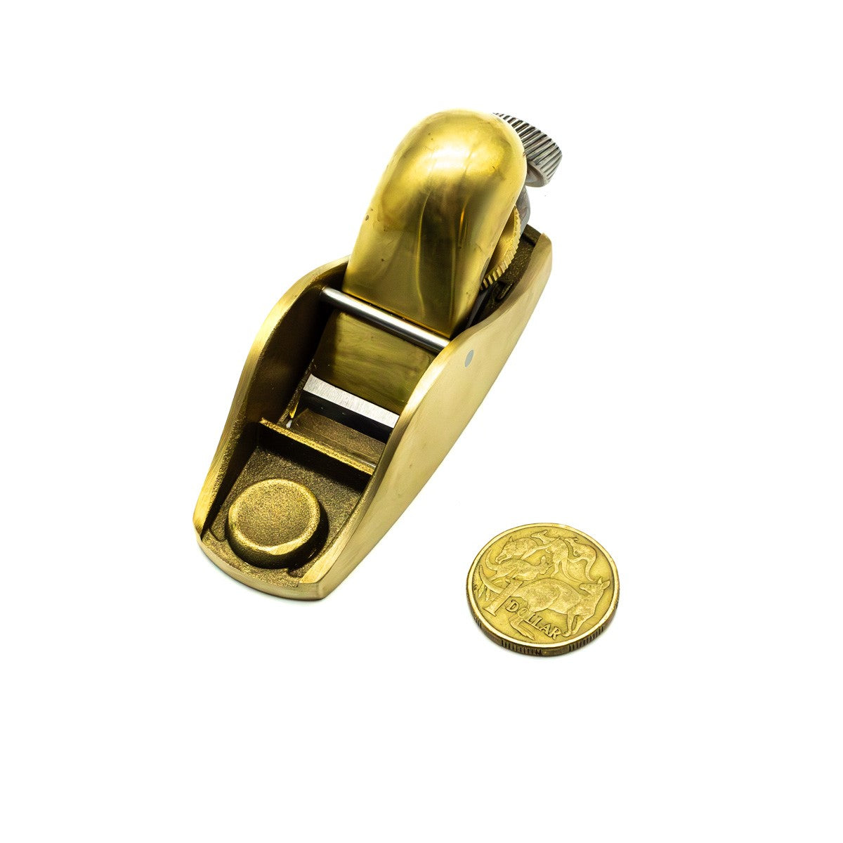 Bronze Luban No.101 hand plane, compact design perfect for precise woodworking tasks