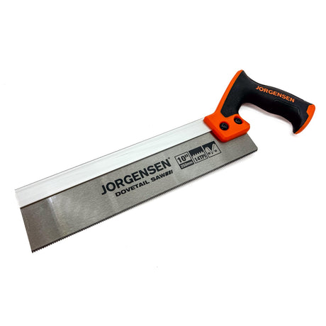 Pony Jorgensen 10in Dovetail Saw with 14TPI Fine Cut Teeth in use on wood