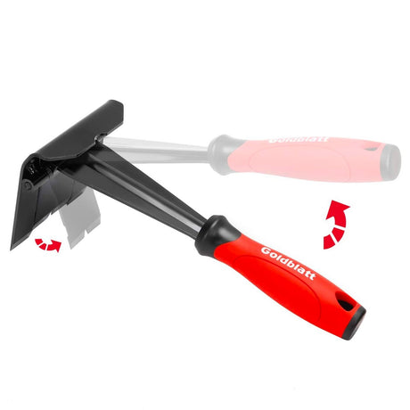 Goldblatt Moulding Remover Trim Puller in action on timber moulding