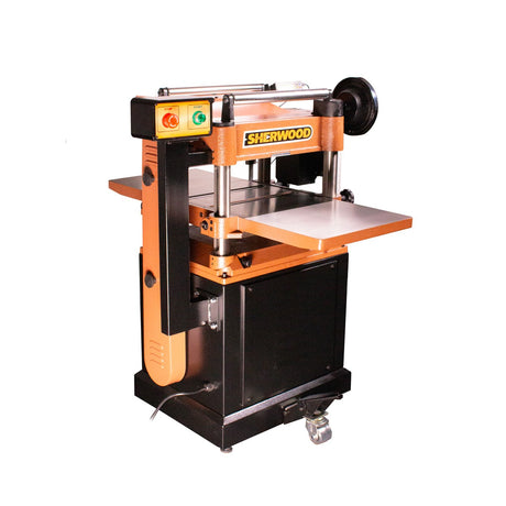 Sherwood 16in Industrial Thicknesser with Helical Cutterhead in Australian woodworking store