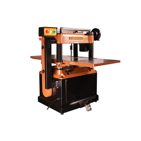 Sherwood 20in Industrial Thicknesser showcasing powerful single phase design for Australian woodworkers