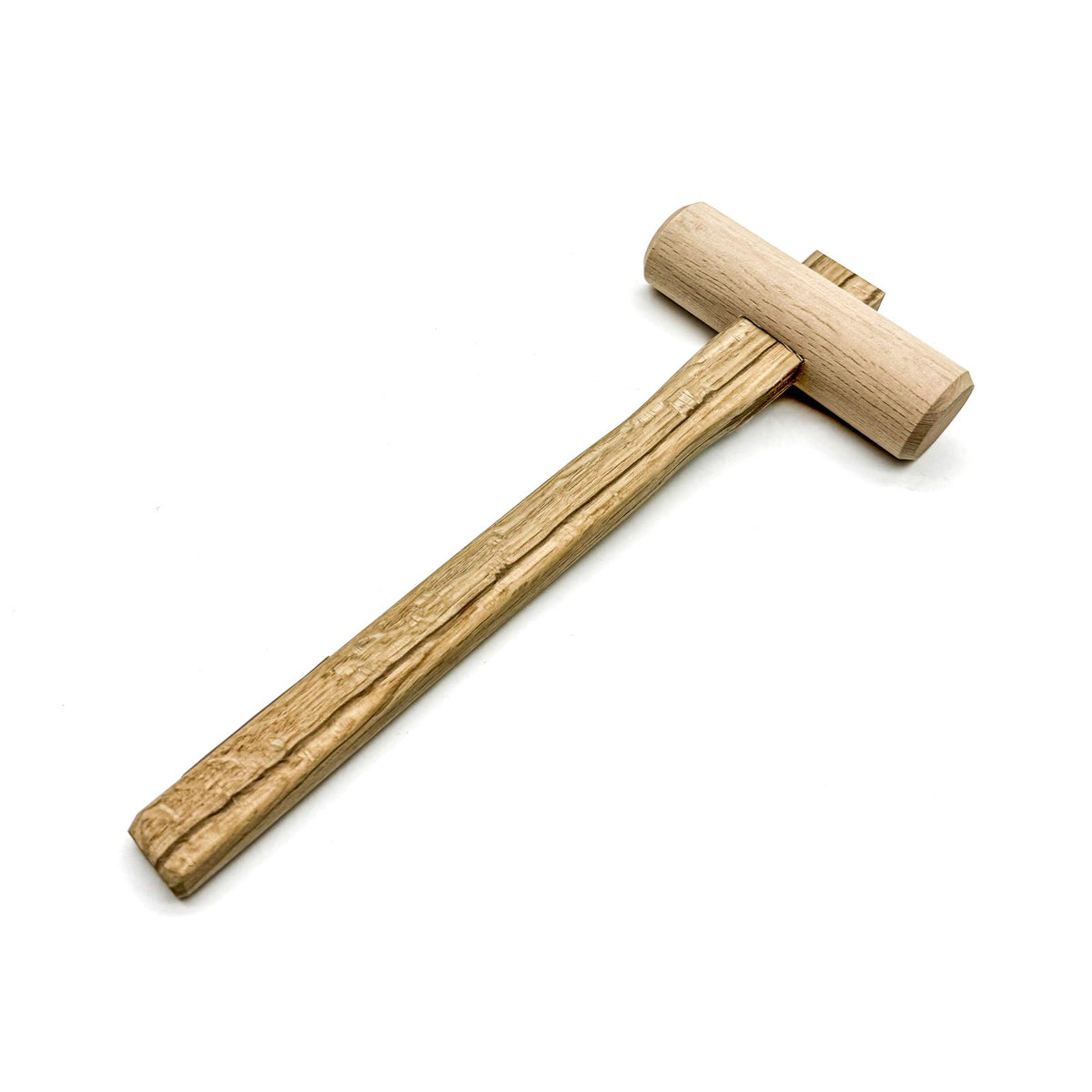 Japanese White Oak Wooden Mallet 36mm Head Diameter, showcasing elegant design and ergonomic handle