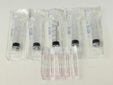 Glue syringe and needles kit for precise glue or resin application in woodworking projects