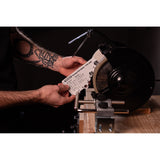Tormek Bench Grinder Kit in action, demonstrating precision sharpening for woodworking tools