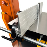 Sherwood 18in Heavy-Duty Bandsaw in action, showcasing precision and power for woodworking tasks