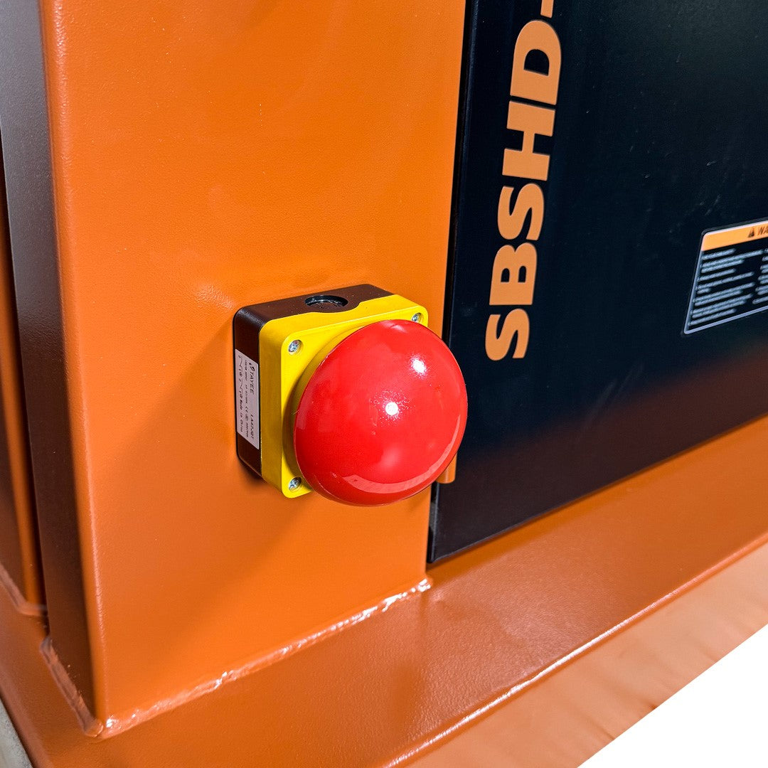 Sherwood 24in Industrial Bandsaw showing powerful 5HP motor and robust construction