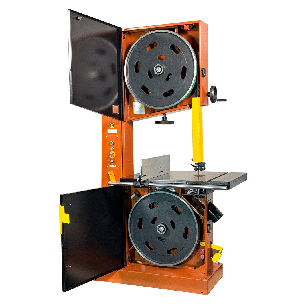 Sherwood 24in Industrial Bandsaw 3-Phase in action, showcasing its power and precision