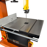 Sherwood 24in 4000W 5HP Industrial Bandsaw side view showing large cutting capacity