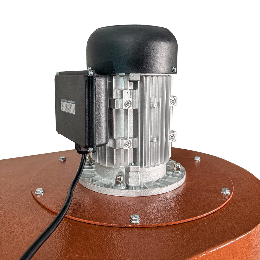Sherwood 2.5HP Cyclone Dust Extractor in workshop setting