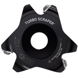 Arbortech Turbo Scraper carving attachment showcasing smooth and precise carving potential on wood