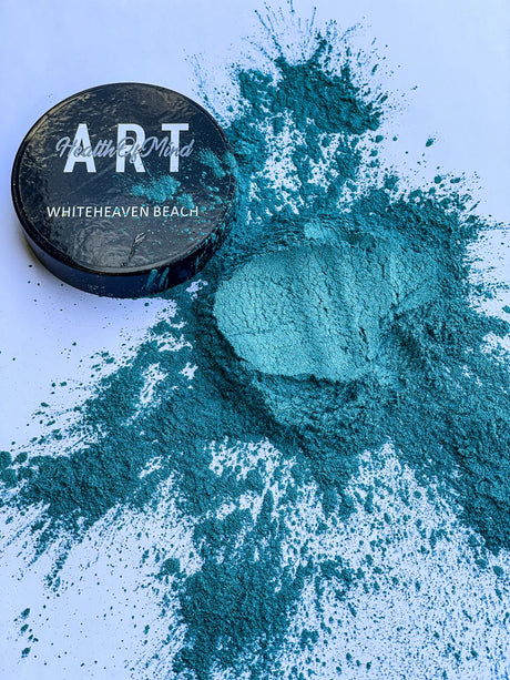 Whitehaven Beach 50g Pearlescent Mica Powder for Epoxy Resin - Health of Mind Art Australia