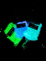 Blue glow in the dark stones for resin projects, Health of Mind Australia