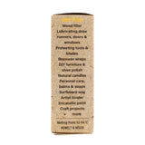 Gilly's Pure Beeswax Bar Food Safe 50g in natural block form, showcasing Australian quality and food-grade certification