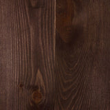 Rubio Monocoat DuroGrit Charred Black exterior oil finish on Pine wood