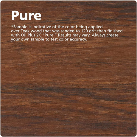 Rubio Monocoat Maintenance Oil Pure for treating oiled timber surfaces