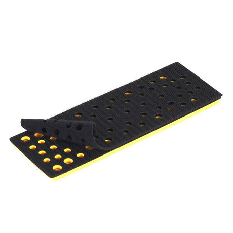 Mirka Backing Pad for DEOS 383CV showing grip texture and size, suitable for precision sanding tasks
