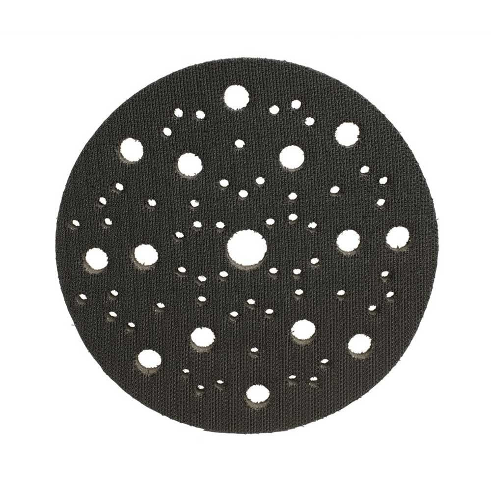 Festool Soft Interface Pad 150mm x 5mm Pack of 2 in use on contoured surface
