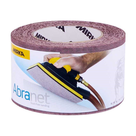 Mirka Abranet Roll - 75mm Wide x 10 Metres, high-quality abrasive for woodworking