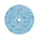 Mirka Galaxy Sanding Discs - 150mm Mix Coarse Pack of 10 in use on wood surface