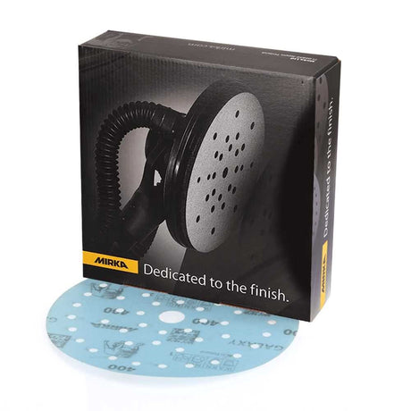 Mirka 225mm Galaxy Sanding Discs pack of 25 in packaging