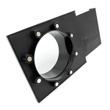 Sherwood Magnetic Quick Connection Dust Extraction Blast Gate Female Coupling in use