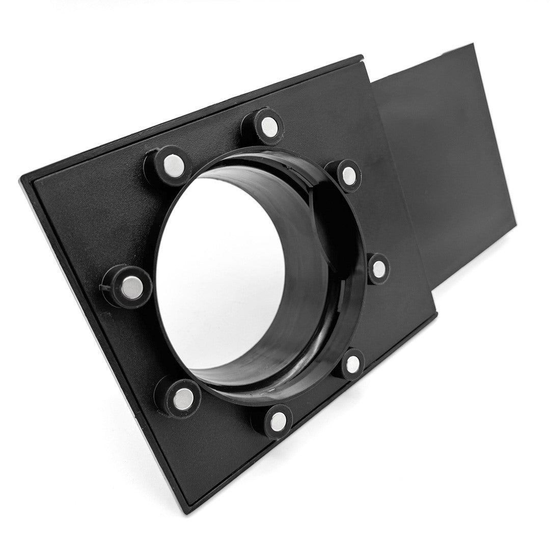 Sherwood Magnetic Quick Connection Dust Extraction Blast Gate Coupling for 4in Outlets