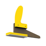 Magswitch SavR Magnetic Push Block attaches securely to table saw for safer woodworking