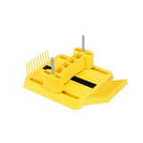 Magswitch Stacked SavR Featherboard Kit showing attachment on table saw