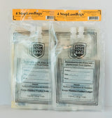StopLossBag Pouch Airtight Wood Finish Preserver Set of 8 Pouches, specialized 3-ply construction for fine finishes preservation