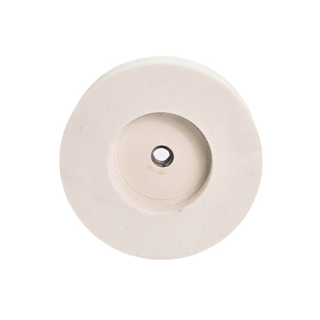 Baladonia 6in Aluminium Oxide Wheel for 24in Planer Blade Sharpener YF-624-N, ideal for cool, high-speed steel grinding