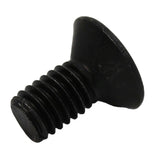 Pack of 8 black replacement Jaw Screws for 100mm Scroll Chuck Set on white background