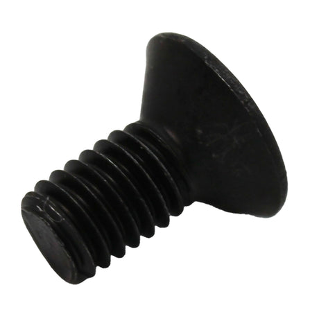 Pack of 8 black replacement Jaw Screws for 100mm Scroll Chuck Set on white background