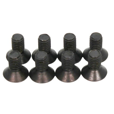 Official replacement black Jaw Screws for 100mm Scroll Chuck Set, pack of 8 for woodworking lathe