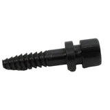 Australian-made Torquata Wood Lathe Woodworm Screw for 100mm Scroll Chuck Set accessory in action on lathe spindle