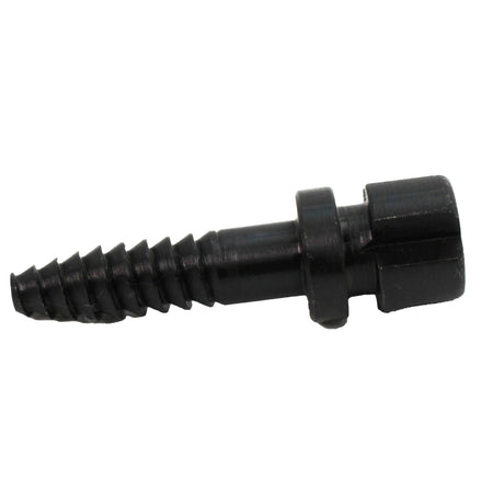 Australian-made Torquata Wood Lathe Woodworm Screw for 100mm Scroll Chuck Set accessory in action on lathe spindle