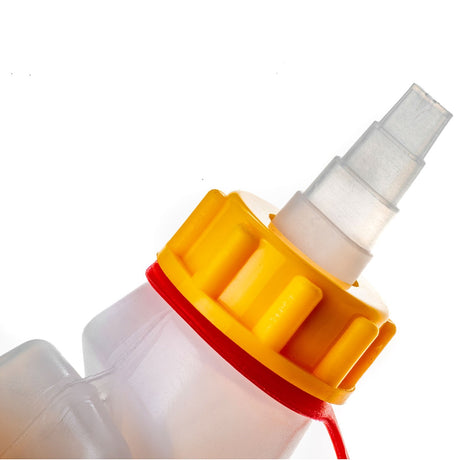 Five FastCap Blade Style Tips for GluBot Glue Pot Dispenser, angled view