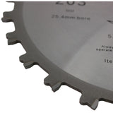 Torquata 8in Metric Dado Saw Blade Set with Shims and Chippers, showcasing innovative metric width stacking design