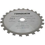 Torquata 8in Metric Dado Saw Blade Set with Shims and Chippers in Australian woodworking tools store